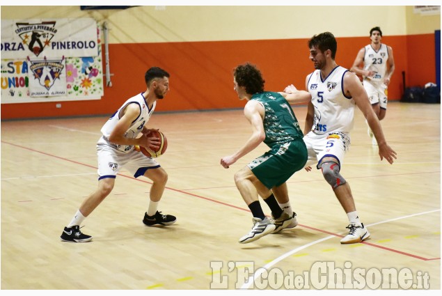 Basket:Cestistica Pinerolo 87 in festa in C