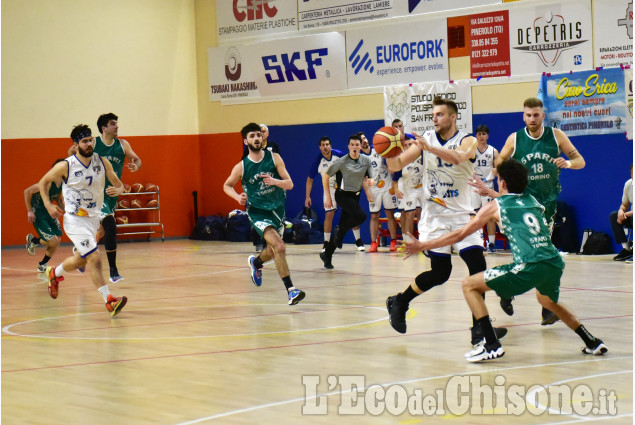 Basket:Cestistica Pinerolo 87 in festa in C