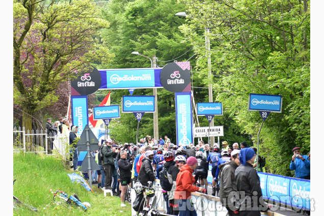 Giro d'Italia, passaggi e atmosfera sul Braida