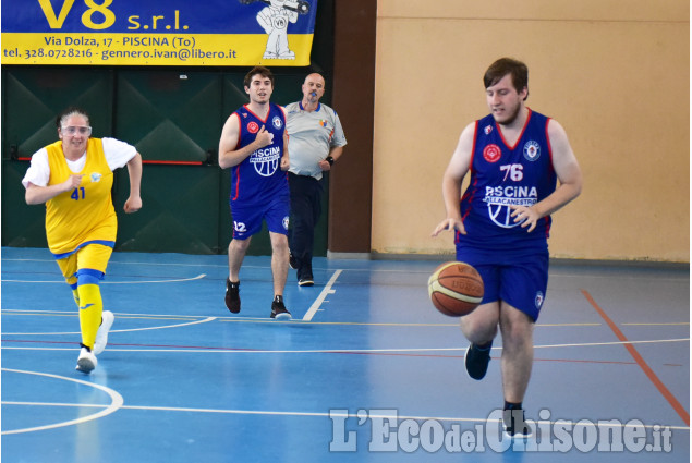 Torneo a Piscina di Basket con i ragazzi della Special Olimpics Team Piemonte