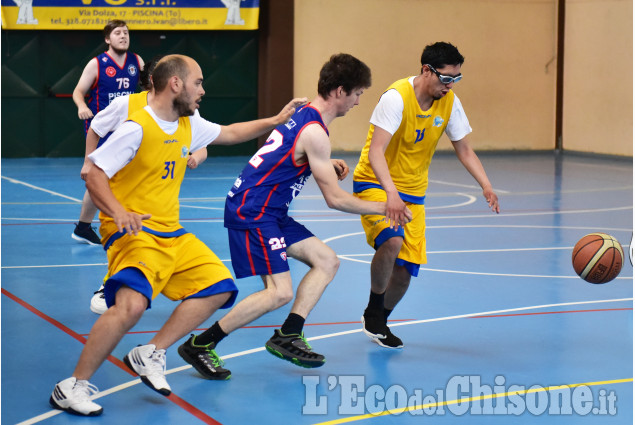 Torneo a Piscina di Basket con i ragazzi della Special Olimpics Team Piemonte