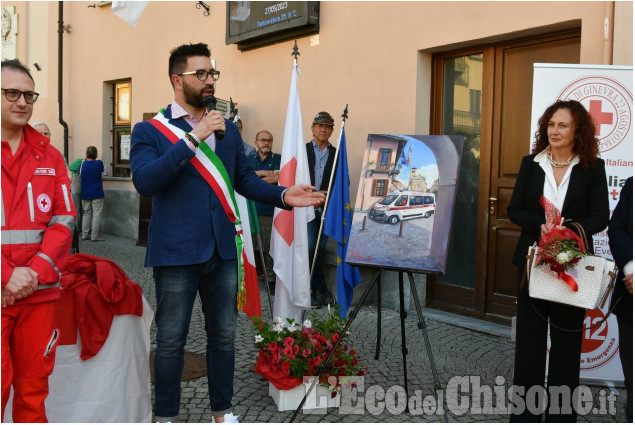 Castagnole: inaugurazione ambulanza Croce Rossa