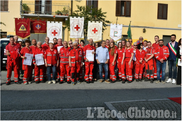 Castagnole: inaugurazione ambulanza Croce Rossa