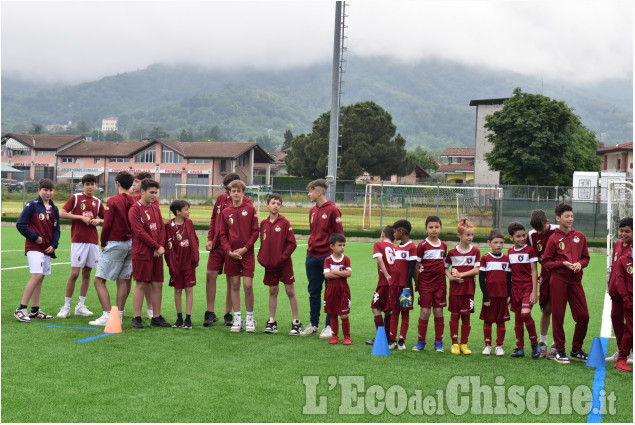 Cumiana: il Presidente della Regione Alberto Cirio inaugura il nuovo campo in sintetico