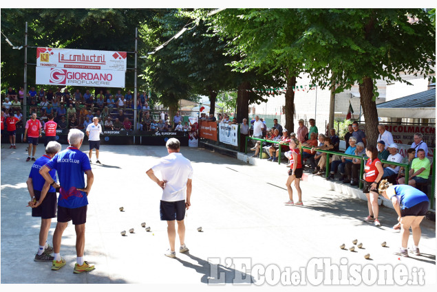 Bocce:Coppa Città di Pinerolo le finali, Memorial Piero Giordano.