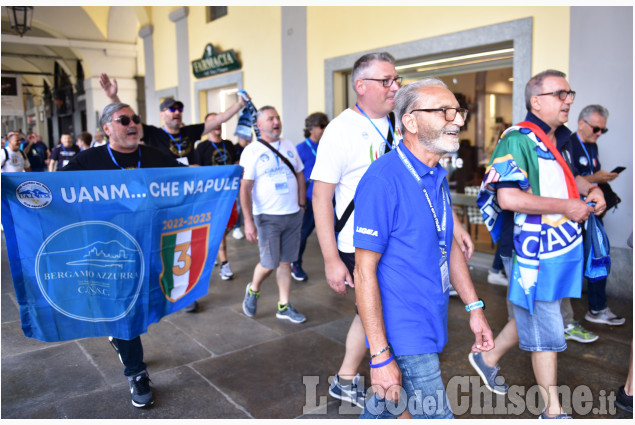 Festa: 5° raduno Unione azzurra nel mondo, Club Amici del Napoli a Pinerolo