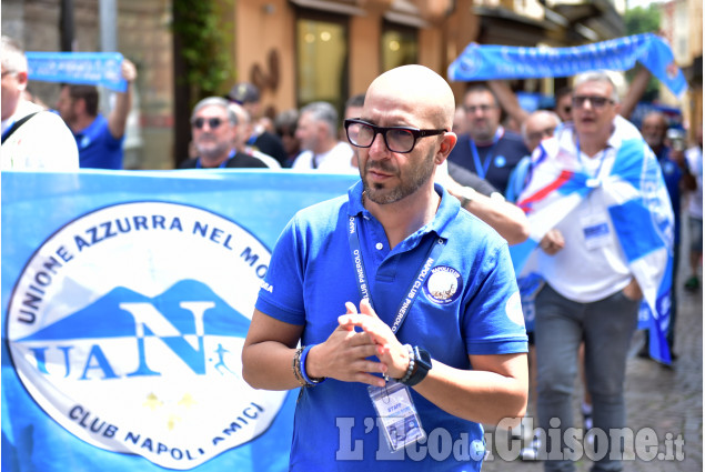 Festa: 5° raduno Unione azzurra nel mondo, Club Amici del Napoli a Pinerolo