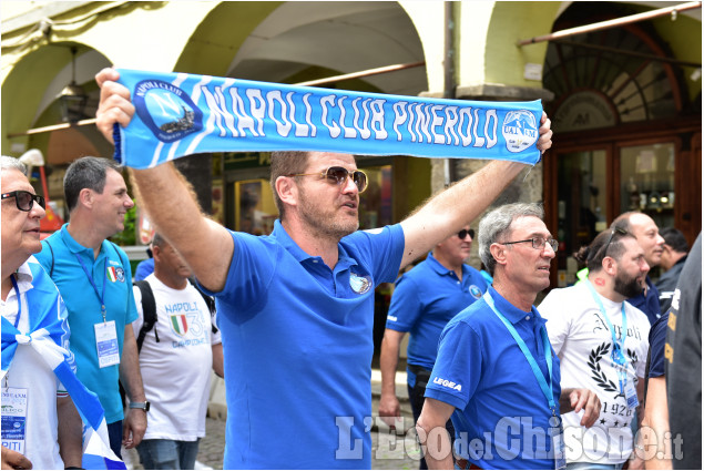 Festa: 5° raduno Unione azzurra nel mondo, Club Amici del Napoli a Pinerolo