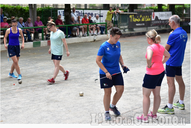 Bocce, allenamento Nazionale femminile e maschile al Veloce Club