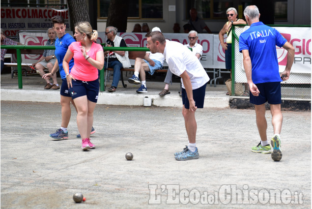 Bocce, allenamento Nazionale femminile e maschile al Veloce Club