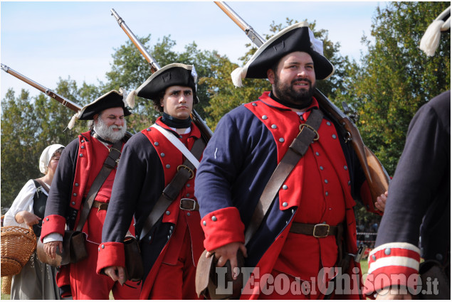 Staffarda la rievocazione storica "1690 La battaglia di Staffarda"