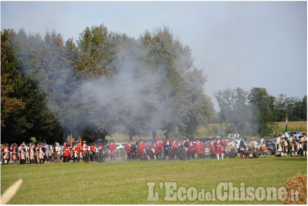 Staffarda la rievocazione storica "1690 La battaglia di Staffarda"