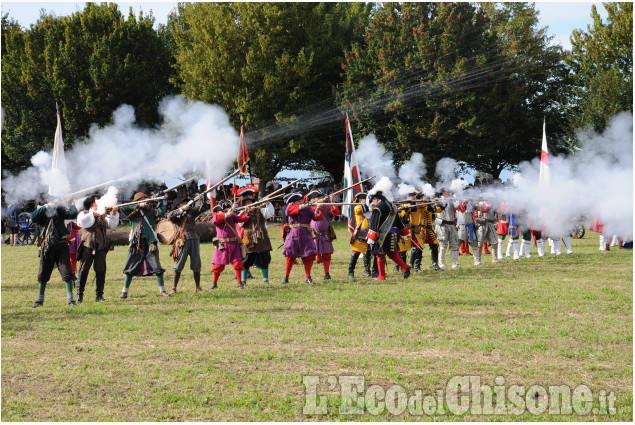 Staffarda la rievocazione storica "1690 La battaglia di Staffarda"