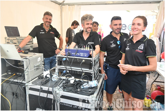 Pinerolo, inaugurazione mostra dell'Artigianato in piazza Facta