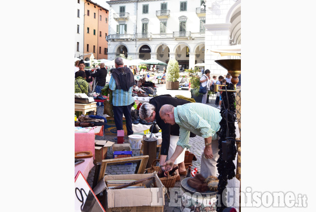 Pinerolo:Mercatino delle pulci