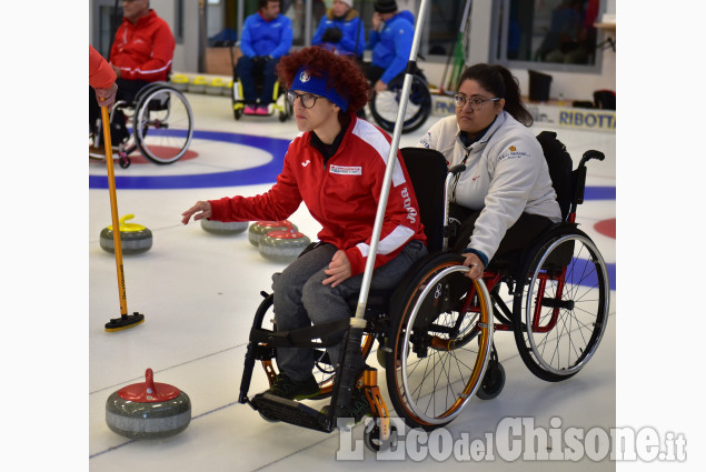 Curling memorial Gallinatto,wheelchair a Pinerolo