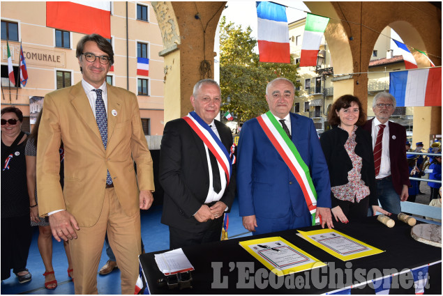 Cumiana:Gemellaggio italo-francese