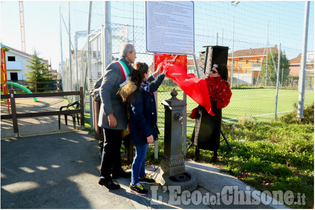 Vinovo: inaugurazione del parco in memoria di Emanuela Urso
