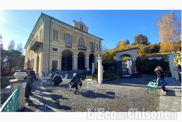 Bricherasio: al Palazzo dei Conti le riprese della miniserie Rai su Giacomo Leopardi