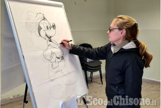 Castagnole: laboratorio con la disegnatrice Disney Lara Molinari