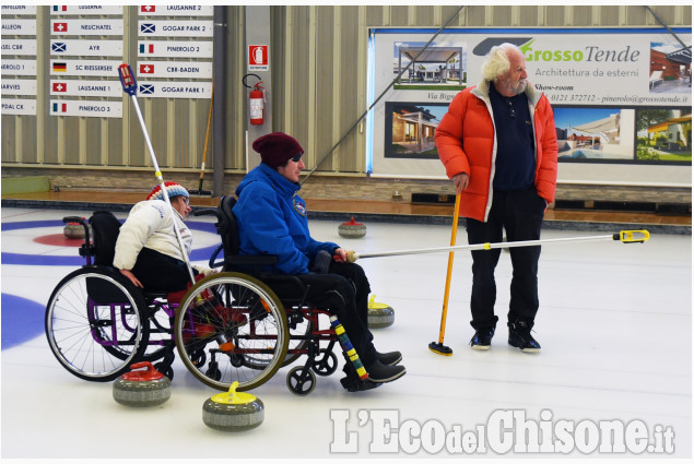 Pinerolo:Campionato Italiano di Curling in carrozzina 