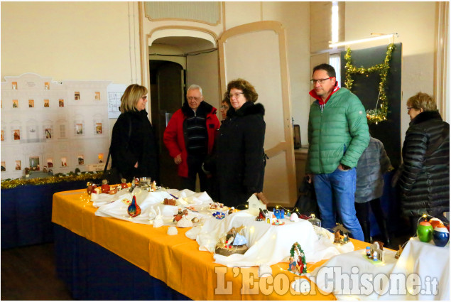 Virle: inaugurata la mostra di presepi al Castello