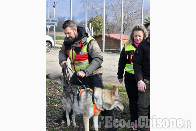 Cumiana: Unità cinofila operativa della Croce Verde associata Anpas