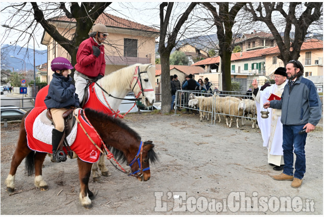 Pinerolo Abbadia la festa di Sant'Antonio