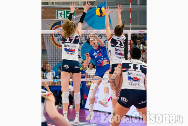 Volley A1 femminile, fotocronaca di una magica domenica: Pinerolo-Chieri 3-1