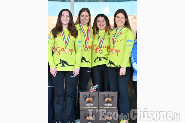 Curling,Pinerolo i titoli italiani assoluti: Sporting Pinerolo e Team Dolomiti