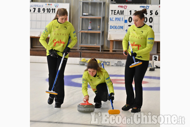 Curling,Pinerolo i titoli italiani assoluti: Sporting Pinerolo e Team Dolomiti