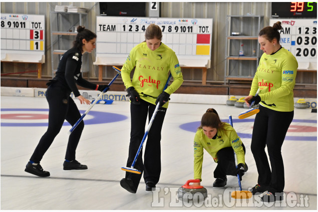 Curling,Pinerolo i titoli italiani assoluti: Sporting Pinerolo e Team Dolomiti