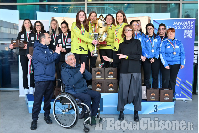 Curling,Pinerolo i titoli italiani assoluti: Sporting Pinerolo e Team Dolomiti
