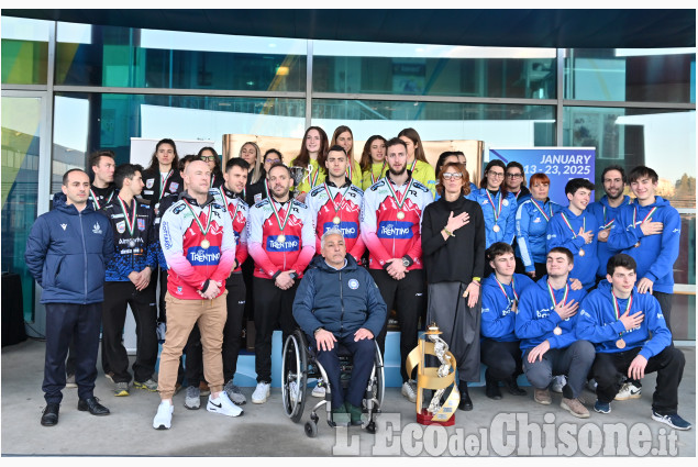 Curling,Pinerolo i titoli italiani assoluti: Sporting Pinerolo e Team Dolomiti