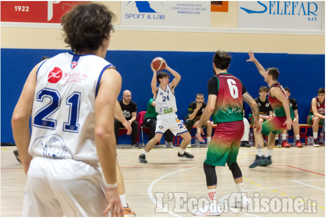 Basket :Cestistica Pinerolo 87 - Fulgor Omegna 