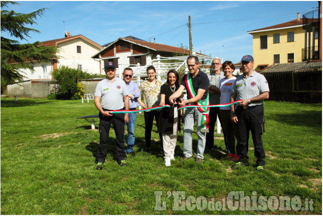 Piobesi: inaugurato il nuovo parco fitness