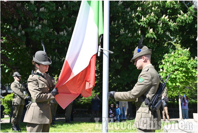 Pinerolo: 25 aprile e Festa della Liberazione, le immagini del corteo 