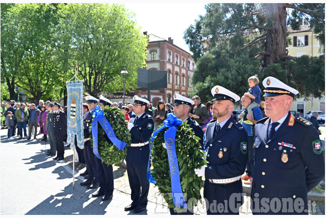 Pinerolo: 25 aprile e Festa della Liberazione, le immagini del corteo 