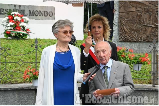 San Pietro Val Lemina ,50°Anniversario del Monumento "Piemontesi nel Mondo" 