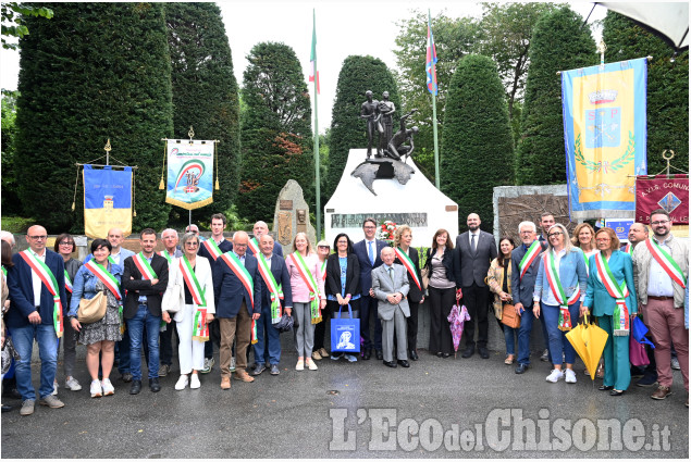 San Pietro Val Lemina ,50°Anniversario del Monumento "Piemontesi nel Mondo" 