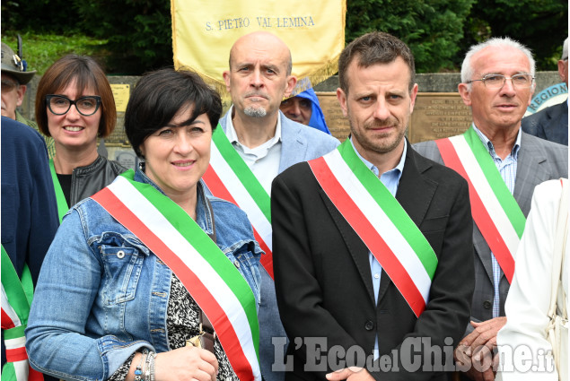 San Pietro Val Lemina ,50°Anniversario del Monumento "Piemontesi nel Mondo" 