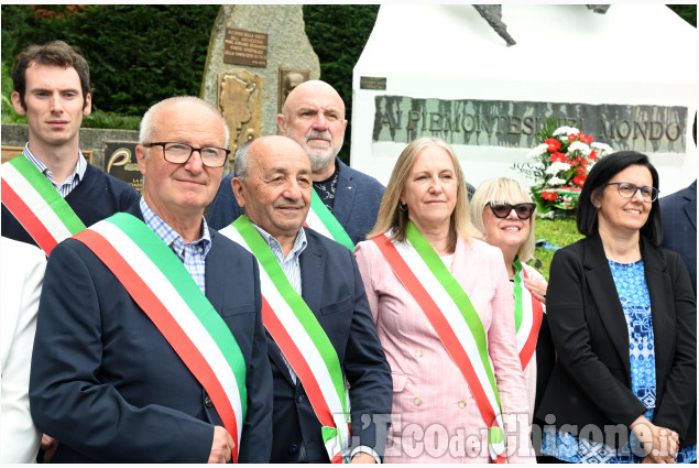 San Pietro Val Lemina ,50°Anniversario del Monumento "Piemontesi nel Mondo" 