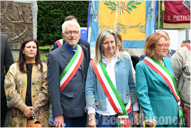 San Pietro Val Lemina ,50°Anniversario del Monumento "Piemontesi nel Mondo" 
