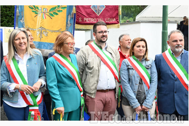 San Pietro Val Lemina ,50°Anniversario del Monumento "Piemontesi nel Mondo" 