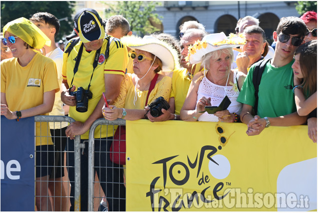 Tour de France a Pinerolo: la giornata in dieci foto