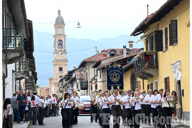 Frossasco: Quattro bande musicali per festeggiare la Filarmonica Pinerolese