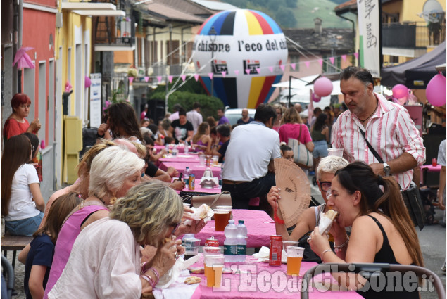 San Pietro Val Lemina, Pink food festival 