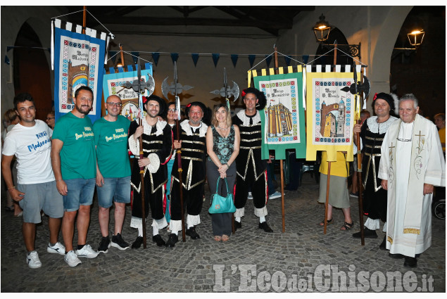 Gli Abbà alla messa dei borghi di Frossasco