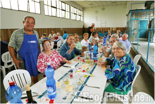 Lombriasco, partecipato il pranzo di Ferragosto targato Pro Loco