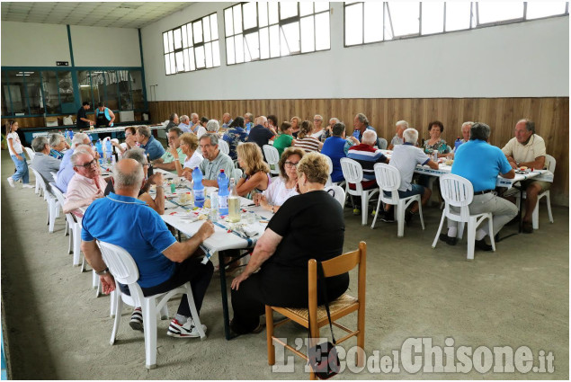 Lombriasco, partecipato il pranzo di Ferragosto targato Pro Loco